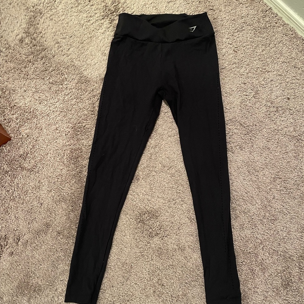 Gymshark black leggings size medium
